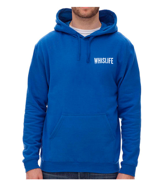 Unisex Hoodie- 4" Distressed Logo