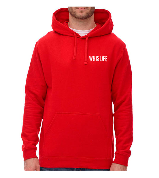 Unisex Hoodie- 4" Distressed Logo