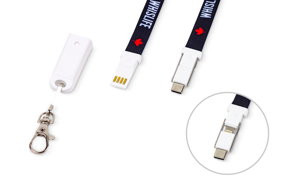 3-IN-1 Charging Lanyard