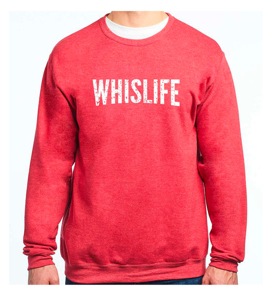 Unisex Crewneck Sweatshirt - Distressed Logo