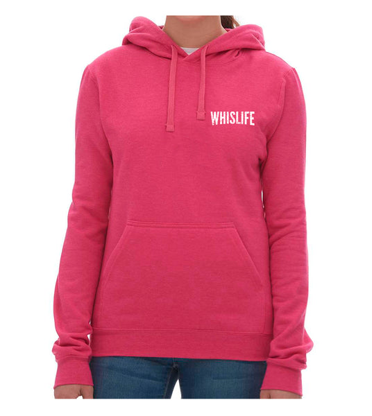 Unisex Hoodie- 4" Distressed Logo