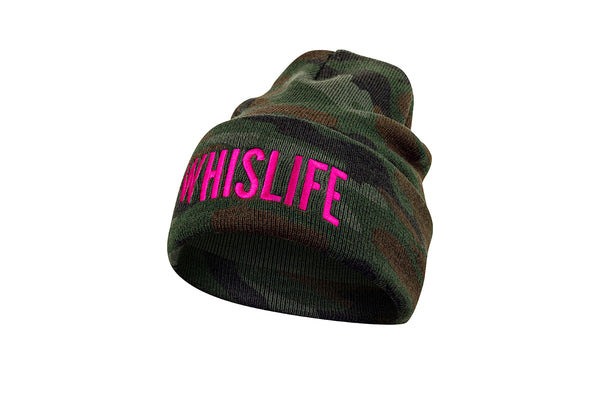Knit Beanie - Camo