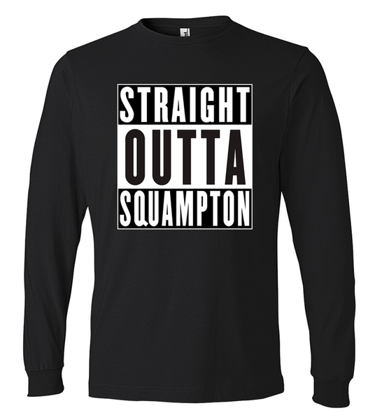Unisex Long Sleeve T-Shirt - STRAIGHT OUTTA SQUAMPTON