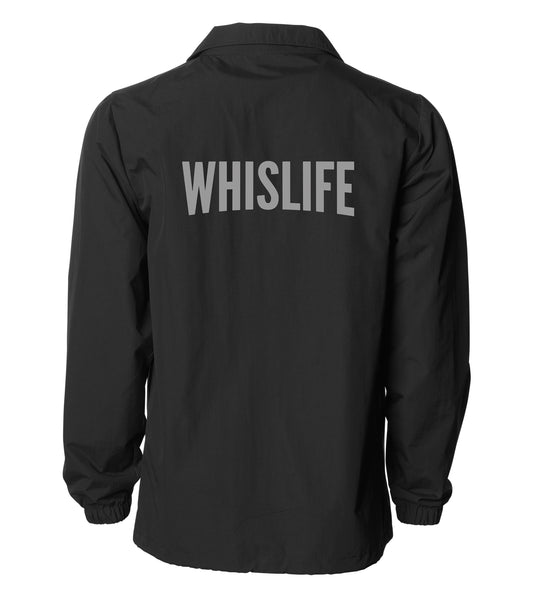 Unisex Coaches Jacket - 10" Reflective Logo
