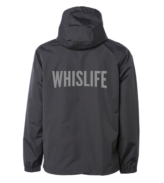 Unisex Anorak Jacket - 2" Left Chest 10" on Back Reflective Logo