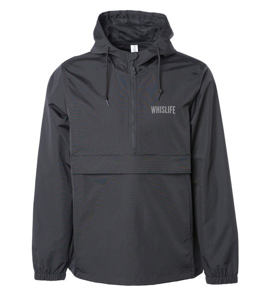 Unisex Anorak Jacket - 2" Left Chest 10" on Back Reflective Logo