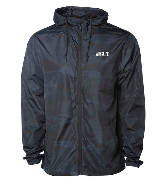 Unisex Lightweight Windbreaker Jacket - Solid