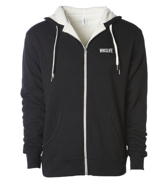 Unisex Heavyweight Sherpa Lined Zip Hoodie