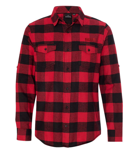 Men's Woven Plaid Flannel Shirt