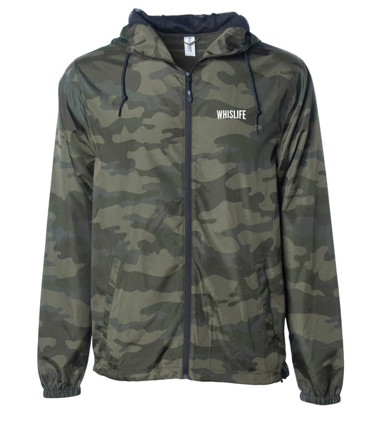 Unisex Lightweight Windbreaker Jacket - Solid