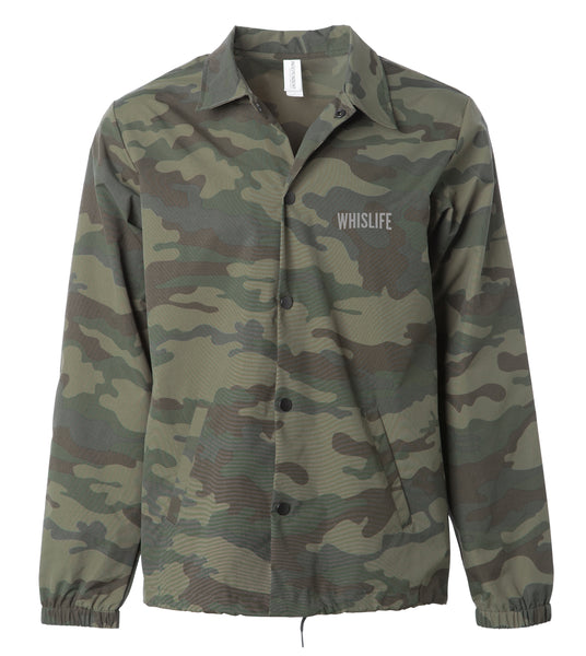 Unisex Coaches Jacket - 10" Reflective Logo