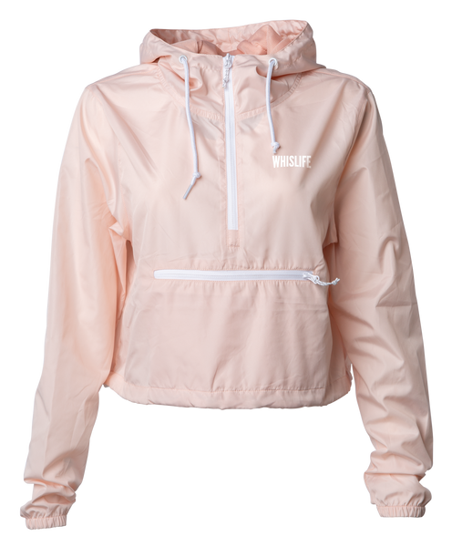 Women's Crop Lightweight Windbreaker Jacket