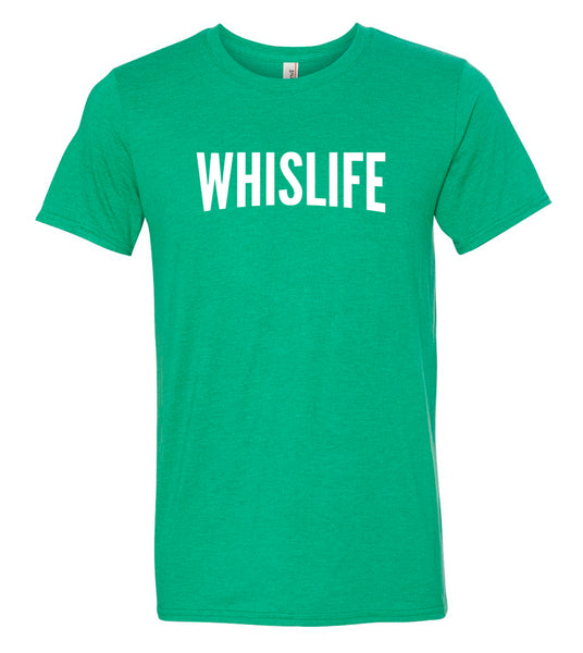 Unisex Short Sleeve Triblend T-Shirt - 10" Solid Logo