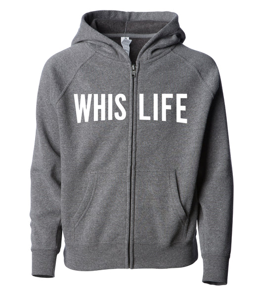 Toddler Zip Hoodie - Solid Logo