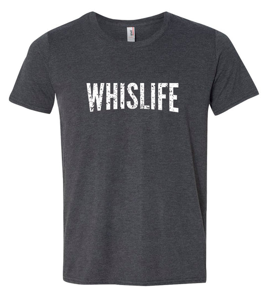 Unisex Short Sleeve Triblend T-Shirt - 10" Distressed Logo