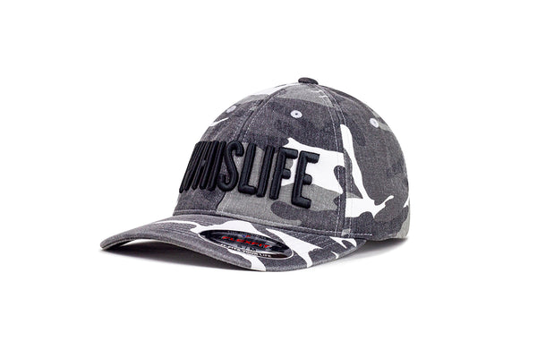Flexfit Baseball Cap - Faded Camo