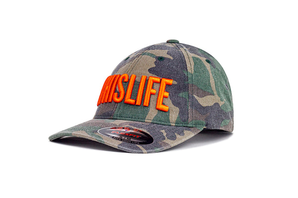 Flexfit Baseball Cap - Faded Camo