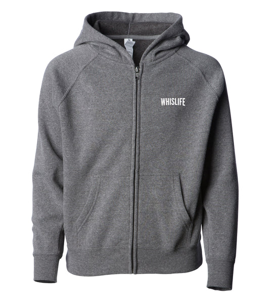 Youth Lightweight Raglan Zip Hoodie