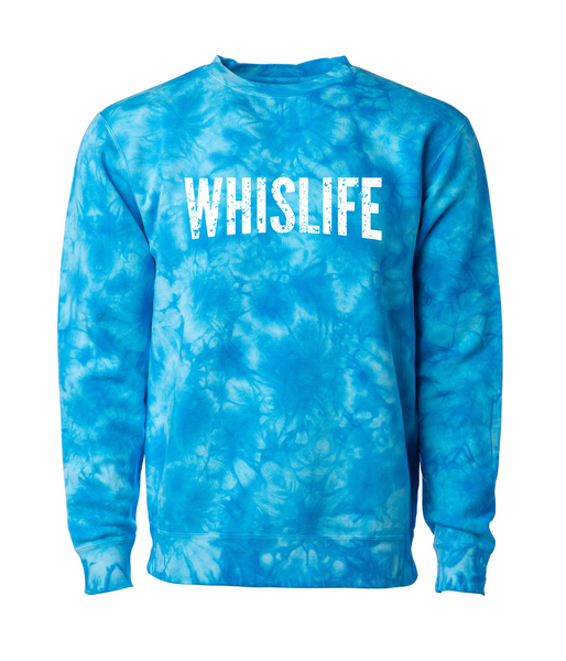 Unisex Midweight Tie Dye Crewneck