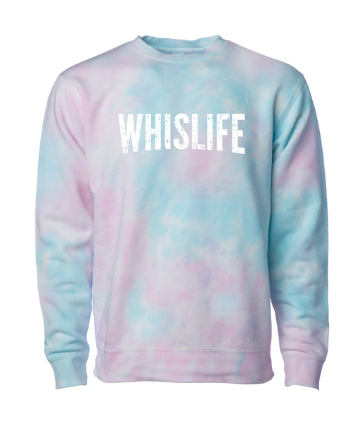 Unisex Midweight Tie Dye Crewneck
