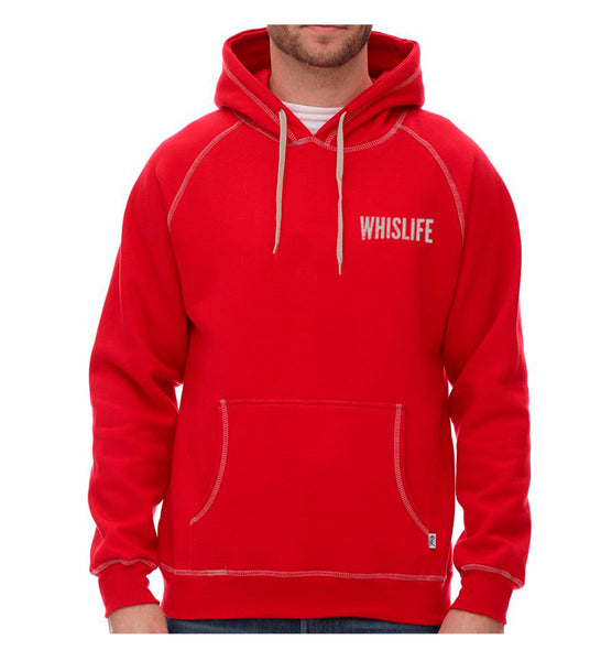 Unisex Heavyweight Hoodie - 4" Distressed Logo