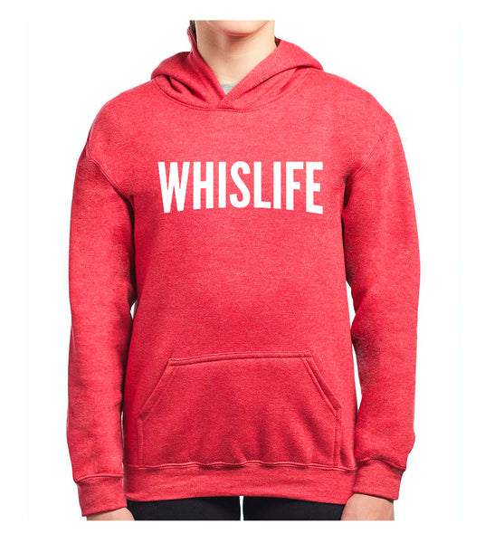 Youth Hooded Pullover - Solid Logo