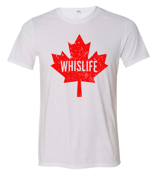 Unisex Short Sleeve Triblend T-Shirt - Maple Leaf Logo