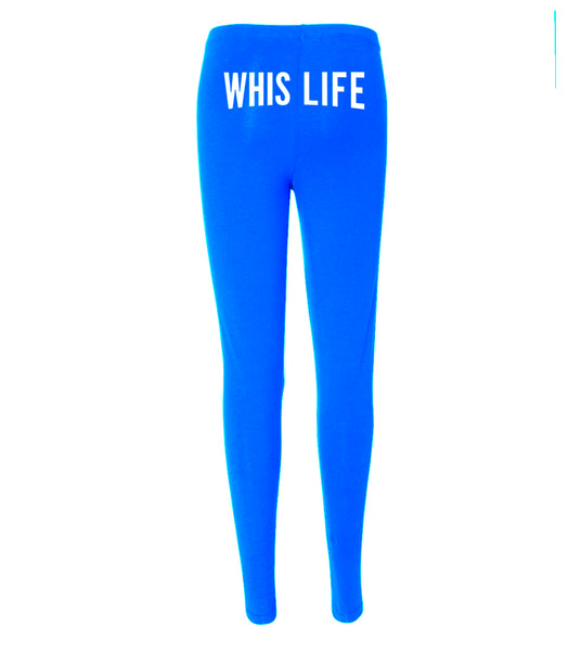 Women's Cotton Spandex Jersey Leggings - 8" Buttocks Logo