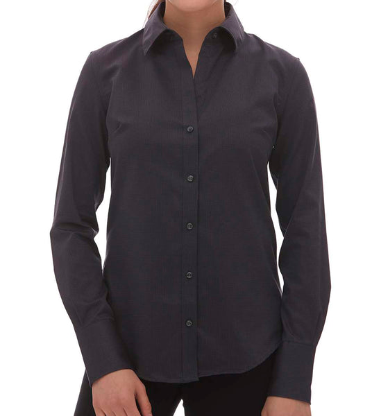 Women's Non Iron Dobby Dress Shirt