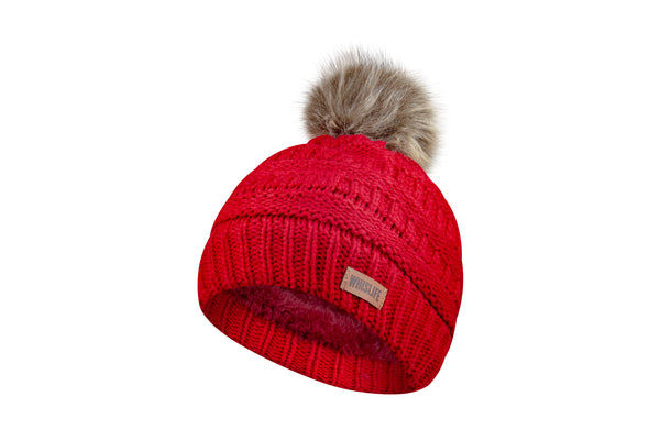Youth Faux Fur Pom Toque