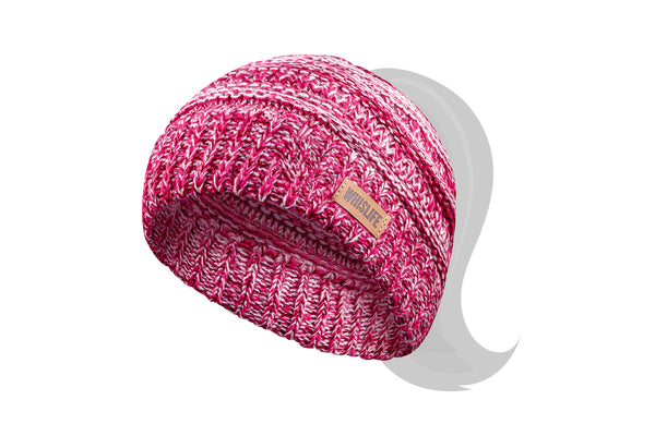 Women's Knitted Ponytail Toque
