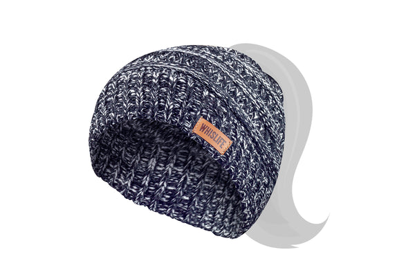 Youth Knitted Ponytail Toque