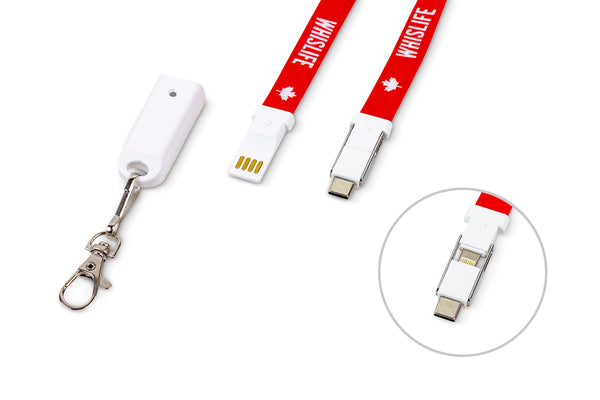 3-IN-1 Charging Lanyard