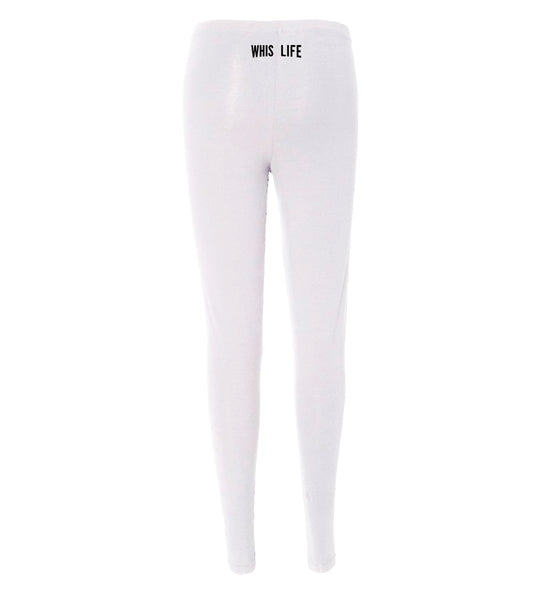 Women's Cotton Spandex Jersey Leggings - 2" Buttocks Logo